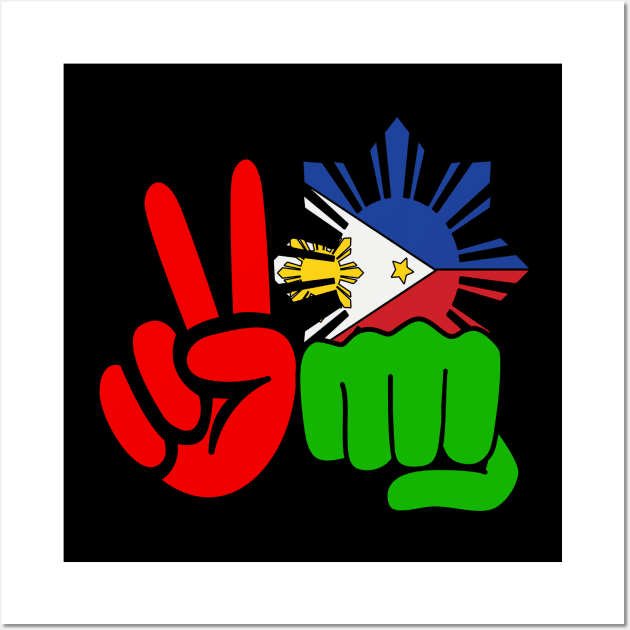 BBM Sara Marcos Duterte Uniteam Merch Gift Idea Red Green Pinoy Pinay Philippines 2022 SaraAll Wall Art by familycuteycom